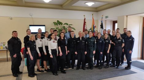 Pirmieji Lietuvos policijos mokyklos kursantų įspūdžiai iš stažuotės Vokietijoje