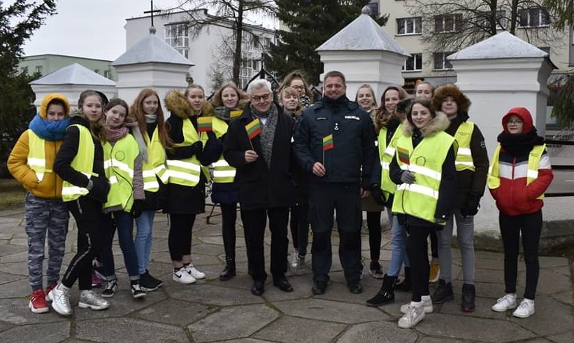 Pakruojo jaunimas – už laisvą ir saugią Lietuvą