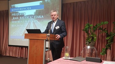 Susisiekimo ministras J. Narkevičius: „Projektas „Rail Baltica“ – puiki perspektyva Panevėžio regionui“