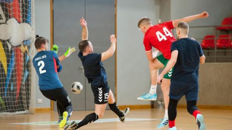 Praūžė jubiliejinis Lietuvos valstybės atkūrimo dienos futsal turnyras