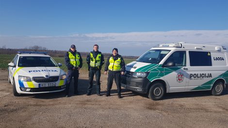 Klaipėdos apskrities ir Latvijos Kuržemės pareigūnai tvarką pasienyje prižiūri kartu