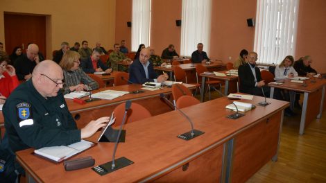Savivaldybės Ekstremalių situacijų komisija sudarė Ekstremaliųjų situacijų  operacijų centrą