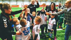 Vaikų futbolo komandos varžėsi dėl Marijampolės savivaldybės taurės