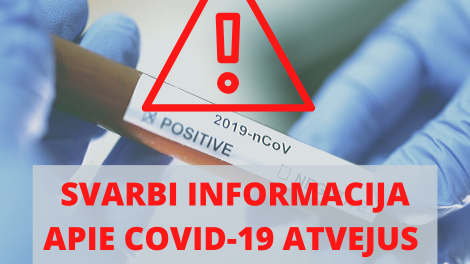 Vilkaviškio rajonui priskirti dar du COVID-19 susirgimo atvejai