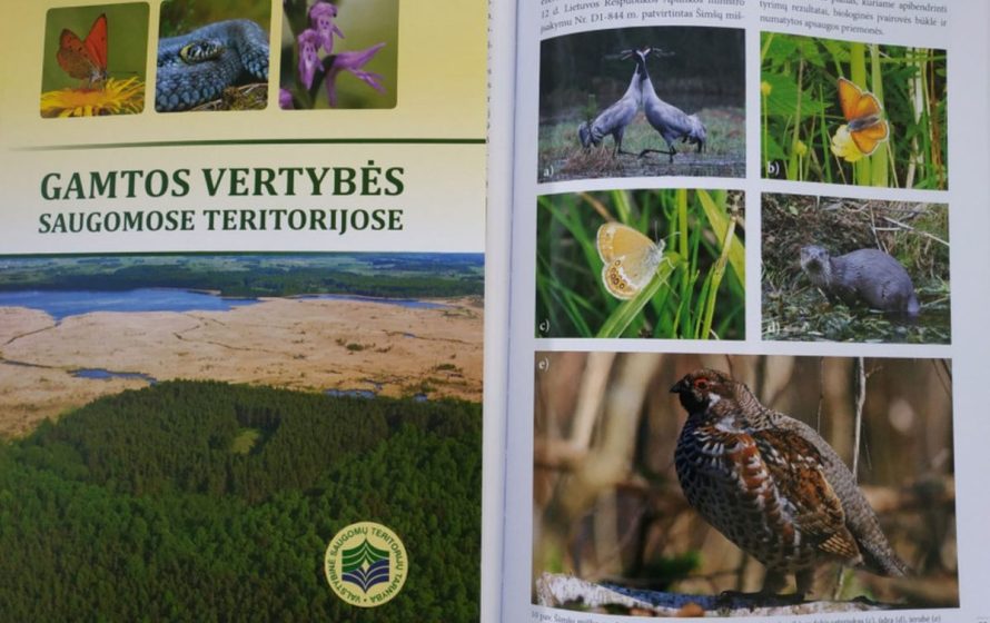Naujas leidinys apie gamtos vertybes saugomose teritorijose