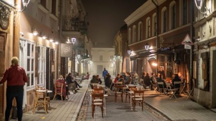 Laisvė lauko kavinėms Vilniuje: jau išduoti 270 leidimų
