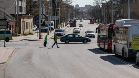 Vilnius toliau plečia viešajam transportui skirtų eismo juostų tinklą