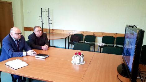 Aptarta tolimesnė Joniškio žemės ūkio mokyklos Žeimelio filialo veikla