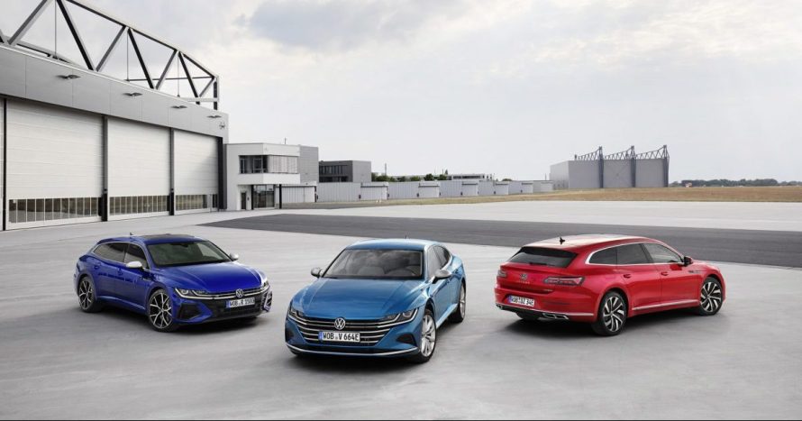 Naujieji „Volkswagen“ „Arteon“ ir „Arteon Shooting Brake“: įkraunamas hibridas ir atskiras R modelis
