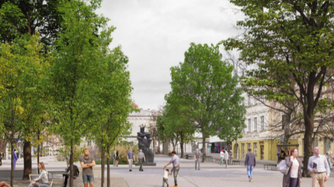 Vokiečių gatvės atnaujinimo konkursas: išrinkta perspektyviausia idėja