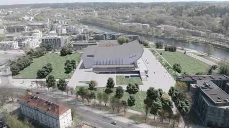Vilnius patvirtino Koncertų ir sporto rūmų aplinkos tvarkymo darbus