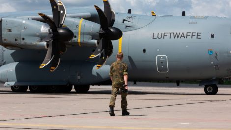 Patruliavimą Baltijos šalių oro erdvėje sustiprino Vokietijos karinės oro pajėgos