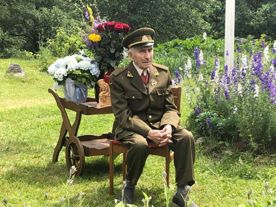 Paskutinis likęs gyvas Varėnos krašto Dainavos apygardos partizanas mini 95-ąjį gimtadienį