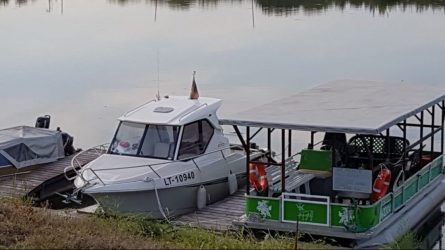 Mobilias prieplaukas numatoma įrengti pramoginei laivybai patraukliose vietose
