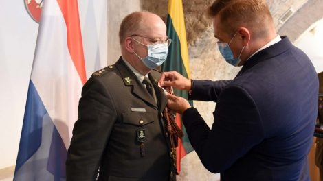 Akredituotas naujasis Nyderlandų gynybos atašė Lietuvai