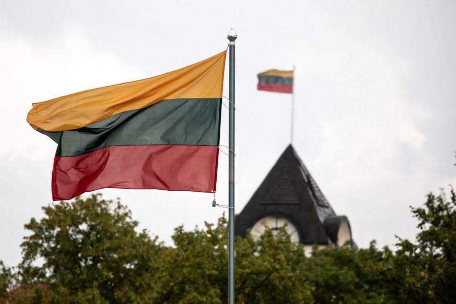 Minėdami Baltijos kelio dieną šiauliečiai palaikė Baltarusiją