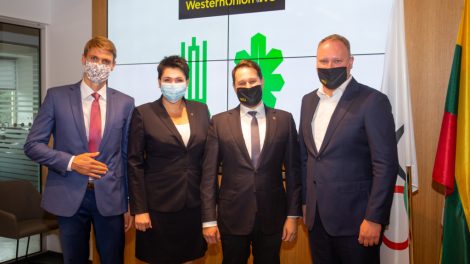 „Western Union Lietuva“ parama – olimpinėms viltims