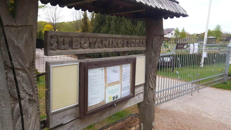 Meras kviečia išsaugoti Šiaulių universiteto botanikos sodą