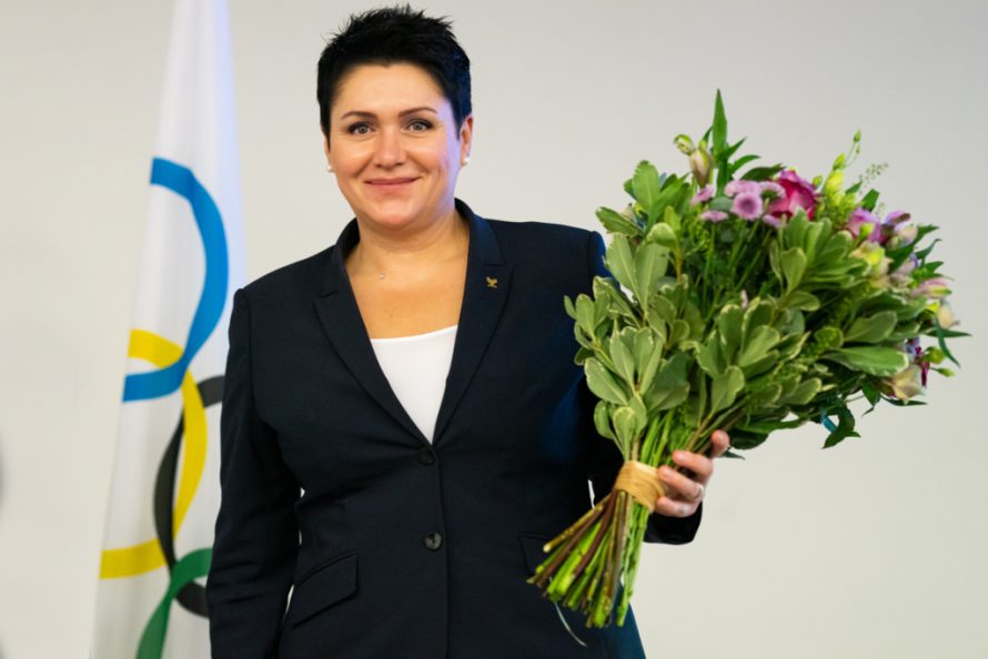 LTOK prezidente perrinkta olimpinė čempionė Daina Gudzinevičiūtė