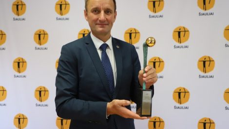 Šiaulių miestas pelnė „Auksinės krivūlės“ apdovanojimą