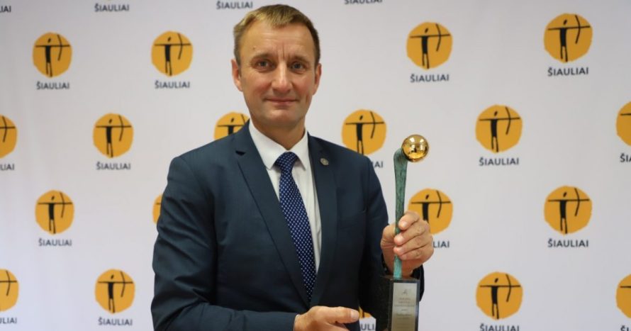 Šiaulių miestas pelnė „Auksinės krivūlės“ apdovanojimą