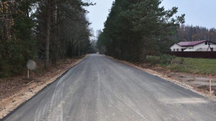 Varėnos rajone atnaujinami vietinės reikšmės keliai ir gatvės