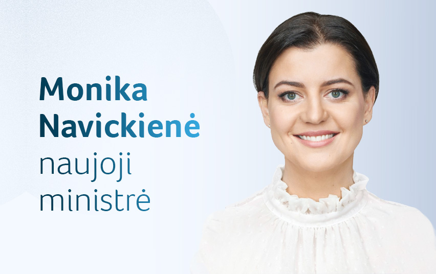 Monika Navickienė – naujoji socialinės apsaugos ir darbo ministrė