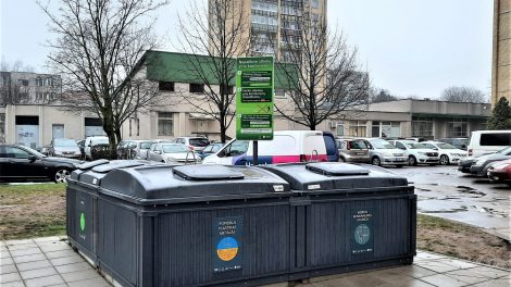 Sostinės komunalinių atliekų surinkimo aikštelėse įrengiami informaciniai stendai