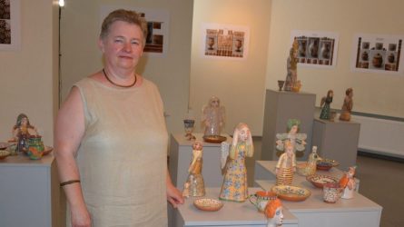 Talentingai keramikei Rūtai Indrašiūtei konkurse „Aukso vainikas“ skirta antroji vieta