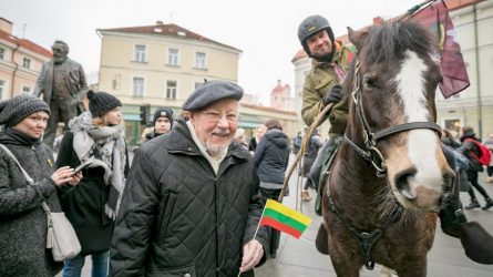 Prof. V. Landsbergis išrinktas Vilniaus miesto garbės piliečiu 