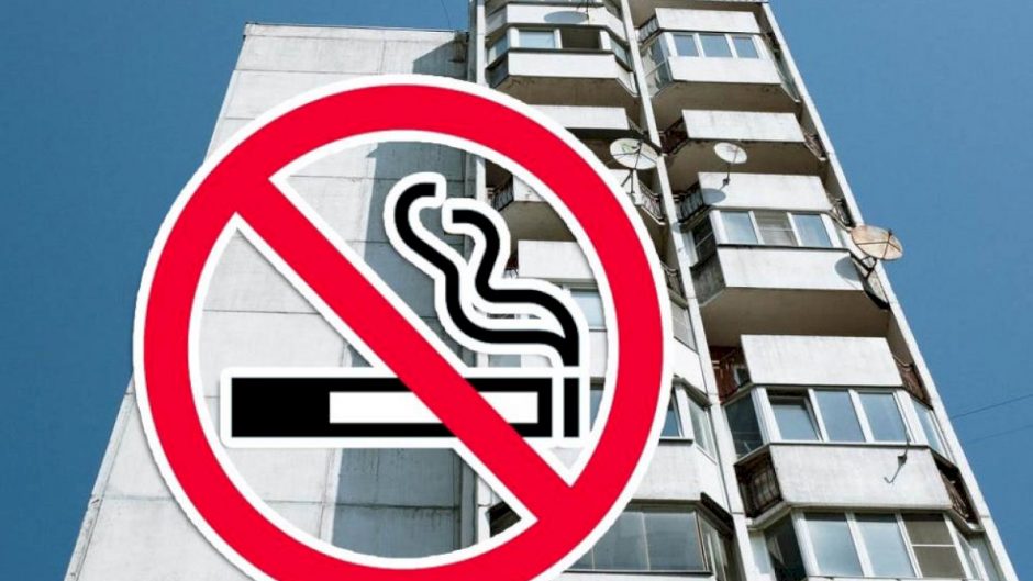 Draudimas rūkyti balkonuose: prašymų sulaukiama vis daugiau 