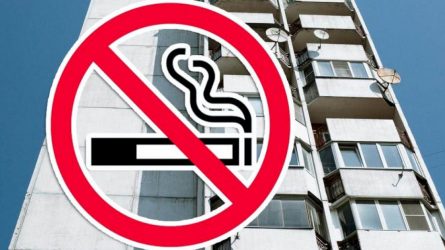 Draudimas rūkyti balkonuose: prašymų sulaukiama vis daugiau 