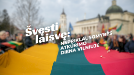 Švęsti laisvę: Nepriklausomybės atkūrimo dienos minėjimo renginių Vilniuje programa