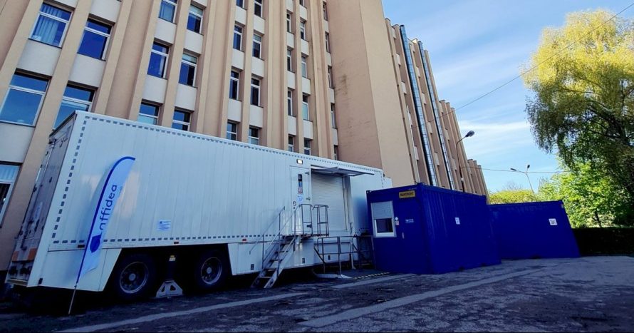 Respublikinėje Šiaulių ligoninėje pradedami modernaus magnetinio rezonanso tomografo instaliavimo darbai