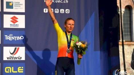 Dviratininkei R. Leleivytei – Europos čempionato bronzos medalis