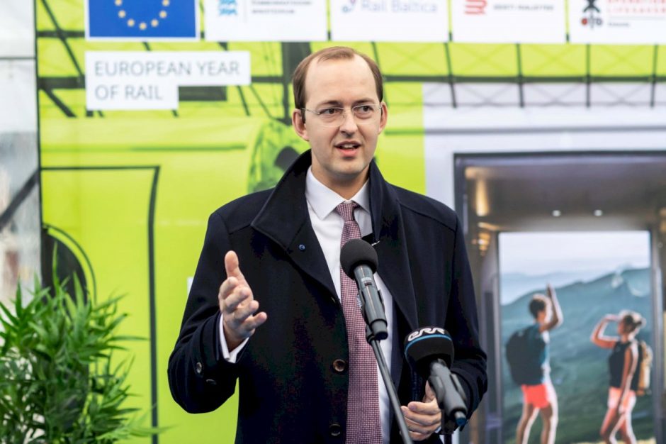 Baltijos šalių sostines sujungė specialiojo Europos geležinkelių metus žyminčio traukinio maršrutas