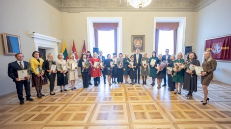Vilniaus Rotušėje – apdovanojimai už nuopelnus savivaldai