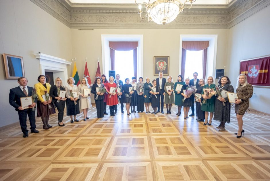 Vilniaus Rotušėje – apdovanojimai už nuopelnus savivaldai