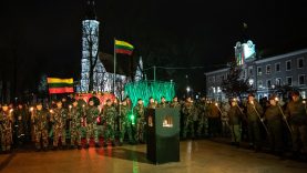 Šiauliečiai pagerbė sausio 13-osios kovotojus už laisvę