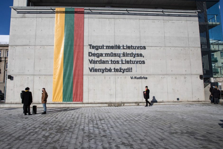 Iškilmingu minėjimu šiauliečiai atšvęs Lietuvos valstybės atkūrimo dieną