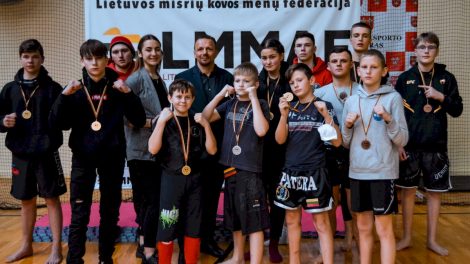 Sporto klubas „Pantera“ „Open Jurbarkas MMA/K-1 Championship 2022” komandinėje rungtyje tapo čempionais