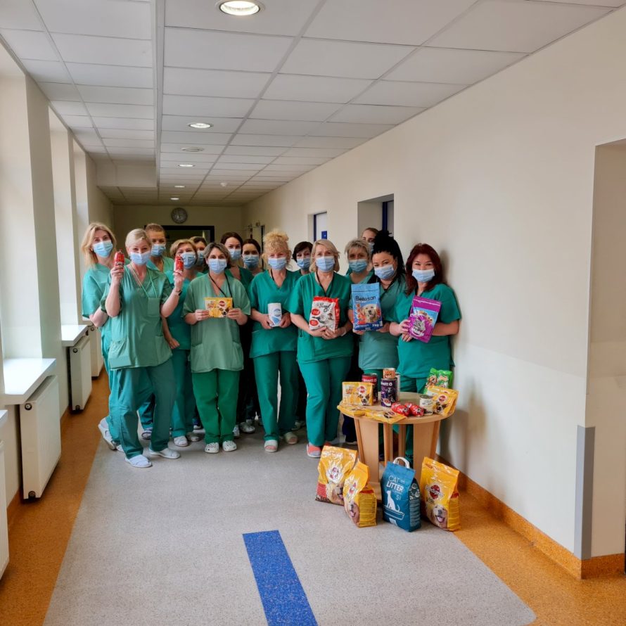 Ligoninės darbuotojų paramos iniciatyva „Šiaulių letenėlei“