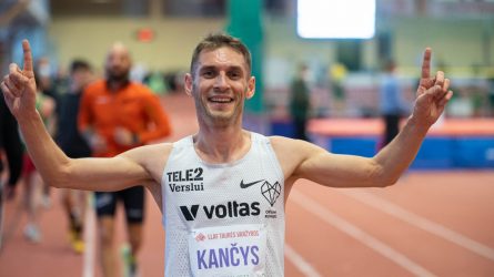 Lietuvos rekordą pagerinęs Remigijus Kančys: į Europos čempionatą noriu vykti ne kaip treneris