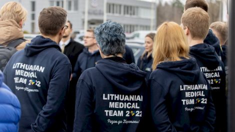 Lietuvos medikai jau pakeliui į Ukrainą