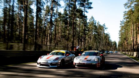 Bikernieki trasa buvo itin sėkminga „Porsche Baltic“ komandoms, o sensacija tapo K. Šikšnelis