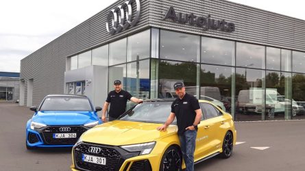 „Audi“ komanda „Press ralyje“ kovos dėl pergalių: lenktynėse lėks keturiais RS modeliais ir elektromobiliu