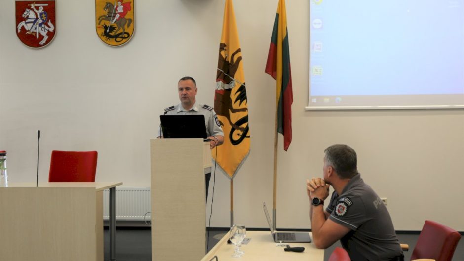 Susitikime su Lietuvos policijos generaliniu komisaru aptartas pasirengimas planuojamai policijos sistemos pertvarkai