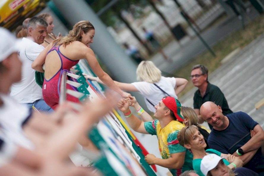 Smiltė Plytnykaitė – vėl ant apdovanojimų pakylos: pasirodymą baseine užbaigė iškovodama bronzą