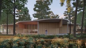 Valstybinių miškų urėdijos biuro pastatas taps medinės architektūros pavyzdžiu