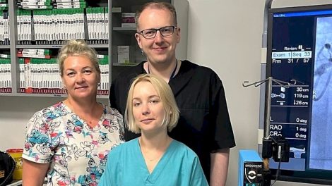 Respublikinėje Šiaulių ligoninėje pirmą kartą atlikta intravaskulinė (vidukraujagyslinė) litotripsija